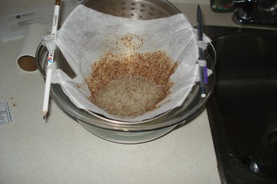 flax seed filtered.